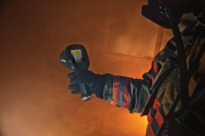 včasná detekce požárů s pomocí termokamer
