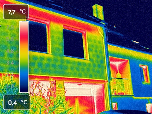 teplotní stupnice v termogramu,teplotní stupnice,termogram,Vhodné termokamery