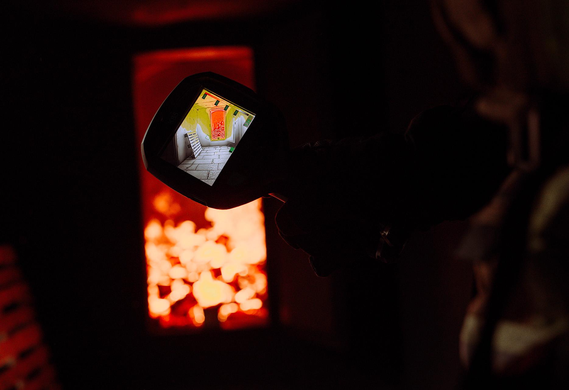 detekce požáru,infračervené kamery,hasicí systémy